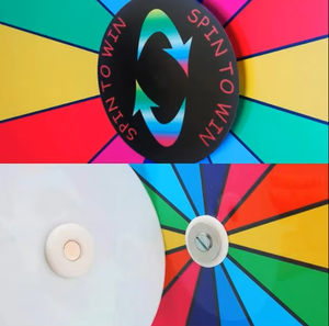 ポータブルカスタマイズ可能な三脚フロアスタンドラッキーマネースピニングゲーミングホイール賞ホイールプロモーションアクティビティトレードショー - Product Image 2