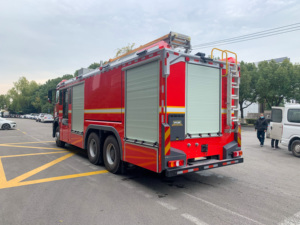 Mercedes-ben 12 tấn 6x4 xe cứu hỏa chạy bằng nhiên liệu diesel Xe Tải Điều Kiện Mới xe máy nén khí với hộp số tự động - Product Image 6