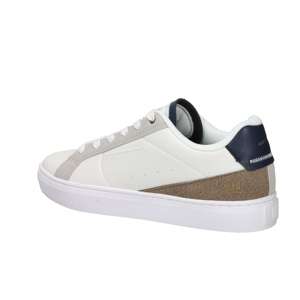 <b>Gap</b> Men's Sneakers White Blue 3 Cm Heel Canvas Trendy Shoes - Product Image 5