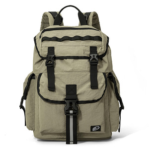 <b>Black</b> Lightweight <b>Waterproof</b> Travel Hiking <b>Backpack</b> Laptop Daypack Unisex Softback with Zipper and Curved Shoulder Straps - Product Image 3