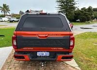 Hardtop de camionnette en alliage d'aluminium de qualité pour Silverado/Sierra 2019-2026 de 5,8 pieds, installation sans perçage, couvre-benne