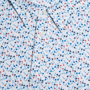 Logotipo personalizado de lujo Dry Slim Fit bordado 88% poliéster 12% Spandex todo sublimación uniformes ropa de trabajo Polo Golf camisas - Product Image 4