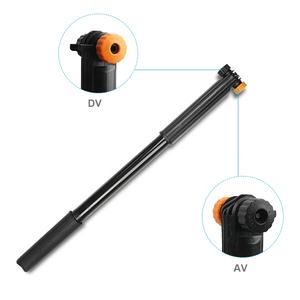 PVC/acier Ourter/corps intérieur PP poignée ABS tête la plus traditionnelle double tête Mini <span class=keywords><strong>pompe</strong></span> pour vélo électrique // balle/jouets gonflables - Product Image 4