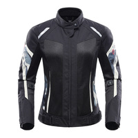 Pour les dames Duhan veste de moto d'été vêtements de course en maille protectrice et respirante pour le cyclisme en ville