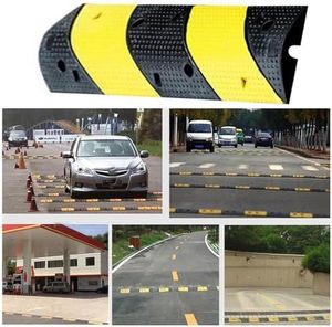 Geschwindigkeitsbegrenzer-Kabelkanäle Langlebiger Straßensicherheitsschutz für Autos Einkaufszentren Schulen Parkplätze Hochbelastbare Verkehrskontrolle - Product Image 6