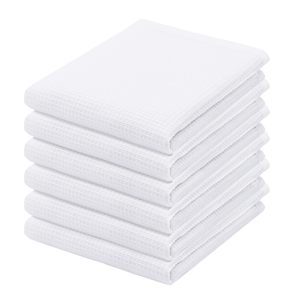 Essuie-tout de cuisine blanc gaufré, doux et absorbant, pour sublimation, pour la maison et la salle à manger - Product Image 1