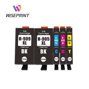 Cartouche <span class=keywords><strong>d</strong></span>'<span class=keywords><strong>encre</strong></span> couleur premium compatible Wiseprint à haut rendement <span class=keywords><strong>HP</strong></span> 905 905XL 909 909XL <span class=keywords><strong>pour</strong></span> <span class=keywords><strong>imprimante</strong></span> jet <span class=keywords><strong>d</strong></span>'<span class=keywords><strong>encre</strong></span> Officejet Pro 6960 6970, emballage en vrac - Product Image 1