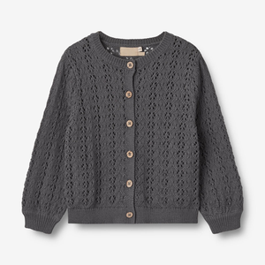 <span class=keywords><strong>Pull</strong></span> cardigan en tricot personnalisable pour filles avec bouton sur le devant Private Label Factory Direct - Product Image 2