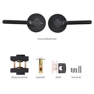 Bộ Khóa Tay Nắm Cửa Và Khóa Tròn Khóa [Dành Cho Cửa Trước Hoặc Văn Phòng] Có Thể Đảo Ngược Cho Mặt Phải Và Trái - Product Image 4
