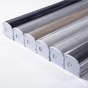 Tende <span class=keywords><strong>a</strong></span> <span class=keywords><strong>Rullo</strong></span> Motorizzate Zebra Grigio-Nere dal Design Moderno, Tende Elettriche Personalizzate per Finestre con Uso Quotidiano Integrato - Product Image 6