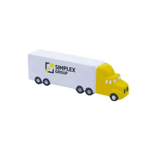 Fabrik direkt heiß verkaufen benutzer definierte Logo Pu Schaum Anti-Stress-Truck Reliever Squeeze Spielzeug für die Förderung