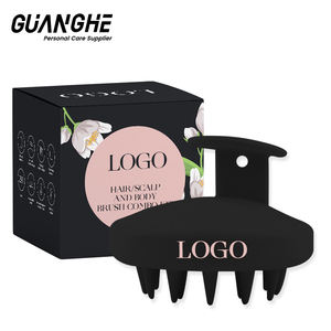 Depurador corporal facial de silicona 2 en 1, cepillo de baño de ducha de silicona de cuerpo completo, masajeador de cuero cabelludo para <span class=keywords><strong>Amazon</strong></span>, champú suave de Venta caliente - Product Image 6