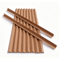 Protecteur d'angle en papier kraft industriel à angle droit 70mmx70mmx5mm pour la protection et la sécurisation des emballages