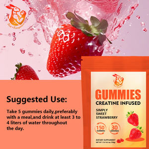 Gomitas de Creatina de Marca Privada OEM para Adultos, Apoyo a la Función Muscular, Ayuda a la Energía y Resistencia, Suplemento Deportivo en Gomitas - Product Image 6
