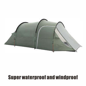 <span class=keywords><strong>Tente</strong></span> de camping Trekking légère à grand espace <span class=keywords><strong>Tente</strong></span> de <span class=keywords><strong>tunnel</strong></span> extérieure étanche pour une chambre et un salon - Product Image 5