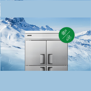 Refrigeradores de 45 Pies Cúbicos con Eficiencia Energética de Grado 1, Enfriamiento por Ventilador, 4 Puertas, Acero Inoxidable, Descongelación Automática Digital - Product Image 3