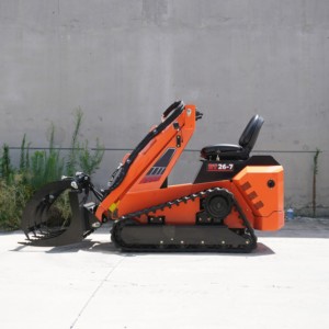 Aksesori muatan kemudi geser pemuat jalur <span class=keywords><strong>Mini</strong></span> pemuat <span class=keywords><strong>front</strong></span>-end diesel taman kecil - Product Image 1