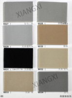 Tissu en polyester tricoté éponge de 1,5 mm pour doublure de toit de voiture / Tissu éponge en polyester pour plafond de voiture