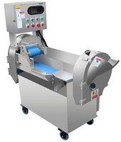 Coupe-légumes en acier inoxydable Machine à découper les oignons Machine à couper les pommes de terre commerciale de concombre Machine à couper les cubes de légumes