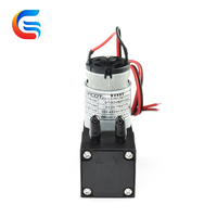 Pompe à encre à micro-diaphragme Senchro 7W 24V DC pour transfert de liquide, encre UV, encre DTF, encre éco-solvant pour imprimante jet d'encre (noir)