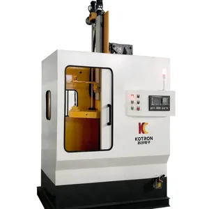 Dikey makine KCJC-1200LS indüksiyon söndürme makinesi araçları CNC tam dijital kontrol sistemi