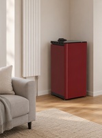 Chaudière à granulés hydronique 24 kW à circulation automatique avec pompe intégrée pour radiateurs et alimentation en eau chaude de toute la maison, poêle à granulés de bois