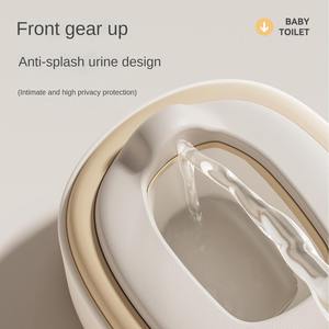 Siège de <span class=keywords><strong>toilette</strong></span> portable et pliable en plastique de qualité supérieure pour l'apprentissage de la propreté des tout-petits, <span class=keywords><strong>réducteur</strong></span> de siège de <span class=keywords><strong>toilette</strong></span> pour enfants de 0 à 4 ans - Product Image 3