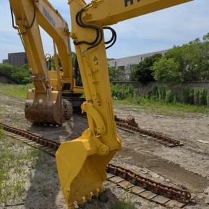 Mini pelle sur pneus Hyundai d'occasion 6 tonnes en bon état hyundai 60w 60w-7 60w-9 original de Corée du Sud - Product Image 5