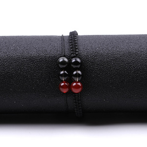 Ensemble de bracelet en perles de quartz fraise naturelle pour cadeaux de couple unisexe-bijoux en pierres précieuses à la mode - Product Image 4