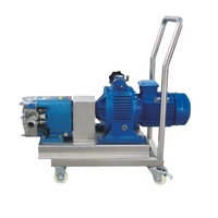 Pompe-distributeur de produit à haute viscosité pompe Mono engrenage Lobe crème glacée bonbons sucre pompe de transfert de liquide épais