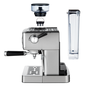Machine à <span class=keywords><strong>expresso</strong></span> professionnelle 20 bars <span class=keywords><strong>avec</strong></span> moulin intégré, 45 réglages, 1350W, en acier inoxydable, pour la maison, le bureau et les baristas. - Product Image 4