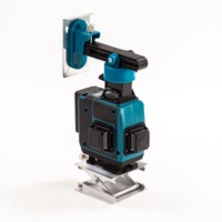 Niveau laser vert 4D à 16 lignes, haute précision, pour travaux extérieurs, avec batterie Li-ion rechargeable, compatible OEM/ODM