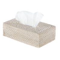 Porte-serviettes en rotin, boîte à mouchoirs, distributeur de serviettes, style bohème pour restaurant, OEM personnalisé, logo personnalisé, emballage en carton