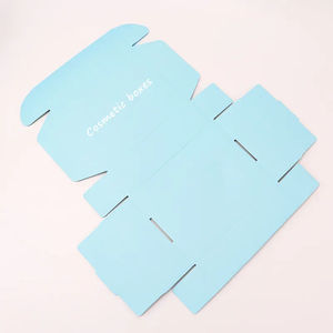 Caja de Regalo de Papel Corrugado de Color Rosa Personalizada, Caja de Regalo de Papel Kraft con Logotipo Personalizado - Product Image 2