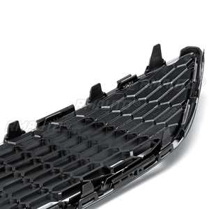 Grille de calandre centrale en nid d'abeille noire pour pare-chocs avant de voiture, compatible avec Ford Focus Mk3 2015 2016 2017 - Product Image 6