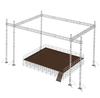 Estructura de Aluminio de Alta Calidad para Escenarios al Aire Libre, Pantallas LED, Conciertos y Eventos