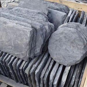 Bluestone đá vôi màu đen đá màu xanh 100% tự nhiên đá vôi nhà máy trực tiếp cắt-to-kích thước - Product Image 4