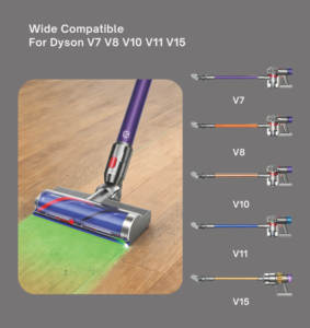 Tête de brosse de rechange pour aspirateur domestique, brosse à rouleaux pour <span class=keywords><strong>V8</strong></span> V10, réservoir d'eau électrique en plastique réutilisable - Product Image 6