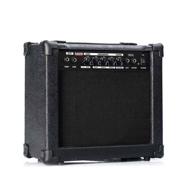 Hot Selling G30A Portable 45 Watts Electronic Guitar Speaker Cube Audio Amplifier