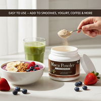 Poudre d'extrait de racine de Maca de qualité supérieure, sans additifs, matière première de qualité supérieure, Kangherb