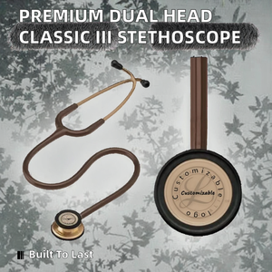 Медицинский стетоскоп JAM с двумя головками, класс II, стальной, сертифицированный CE, премиум-качество, оптовая продажа для кардиологии - Product Image 2