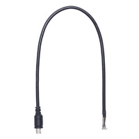 Wasserdichtes 13-poliges Mini-Din-Anschluss kabel PVC-Mantel folien abschirmung für die Rückfahrkamera-Rückfahrkamera-Monitor anwendung
