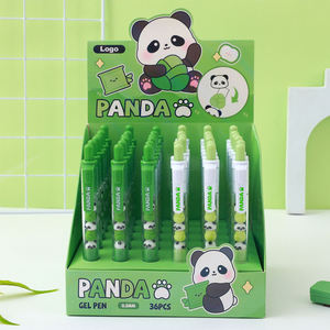 Bolígrafo de Gel Sanrioed personalizado, 36 Uds., dibujos animados, melodía, ku-romi, papelería para estudiantes, 0,5mm, negro, oficina, <span class=keywords><strong>Kawaii</strong></span>, cadena para estudiantes, bolígrafo de regalo - Product Image 6