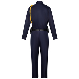 주토피아 할로윈 의상: 새로운 토끼 여우 장교 닉 남성 성인 전체 의상 세트 - Product Image 2