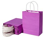 Sac shopping en papier kraft blanc Zara SZCX avec poignée noire et logo personnalisé pour chaussures