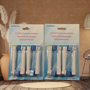 OEM Customized Replacement Oral Compatible <b>Toothbrush</b> <b>Head</b> Electric Brush <b>Heads</b> for Daily Cleaning - Product Image 6