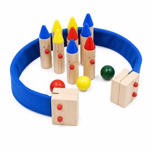 Juego <span class=keywords><strong>de</strong></span> <span class=keywords><strong>bolos</strong></span> <span class=keywords><strong>de</strong></span> madera <span class=keywords><strong>de</strong></span> 14 cm con caja <span class=keywords><strong>de</strong></span> color para juego <span class=keywords><strong>de</strong></span> <span class=keywords><strong>bolos</strong></span> <span class=keywords><strong>de</strong></span> mesa, juego <span class=keywords><strong>de</strong></span> tiro al blanco, OEM, ODM, venta al por mayor, logotipo personalizado - Product Image 1