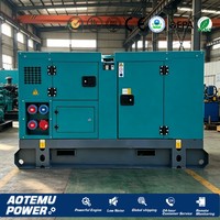 Générateur diesel silencieux haute performance 100KVA 120KVA 150KVA 200KVA avec démarrage automatique ATS, grand réservoir de carburant externe et port de connexion