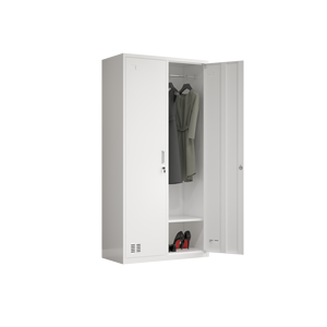 Armario de metal ajustable para muebles de oficina 2-3-4 puertas armario de almacenamiento de ropa de hierro para uso en cocina - Product Image 1