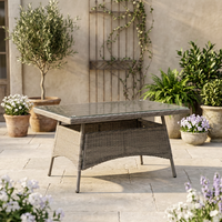 Ensemble de canapés de patio GSD pour l'extérieur, meubles de salon modernes de luxe, résistants à l'eau, en rotin canné, ensemble de canapés royaux pour hôtel